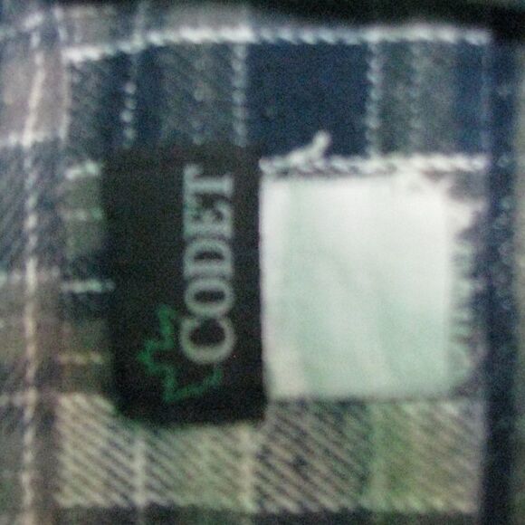 Vintage Codet Flannel Button-Down Shirt - Picture 4 of 6
